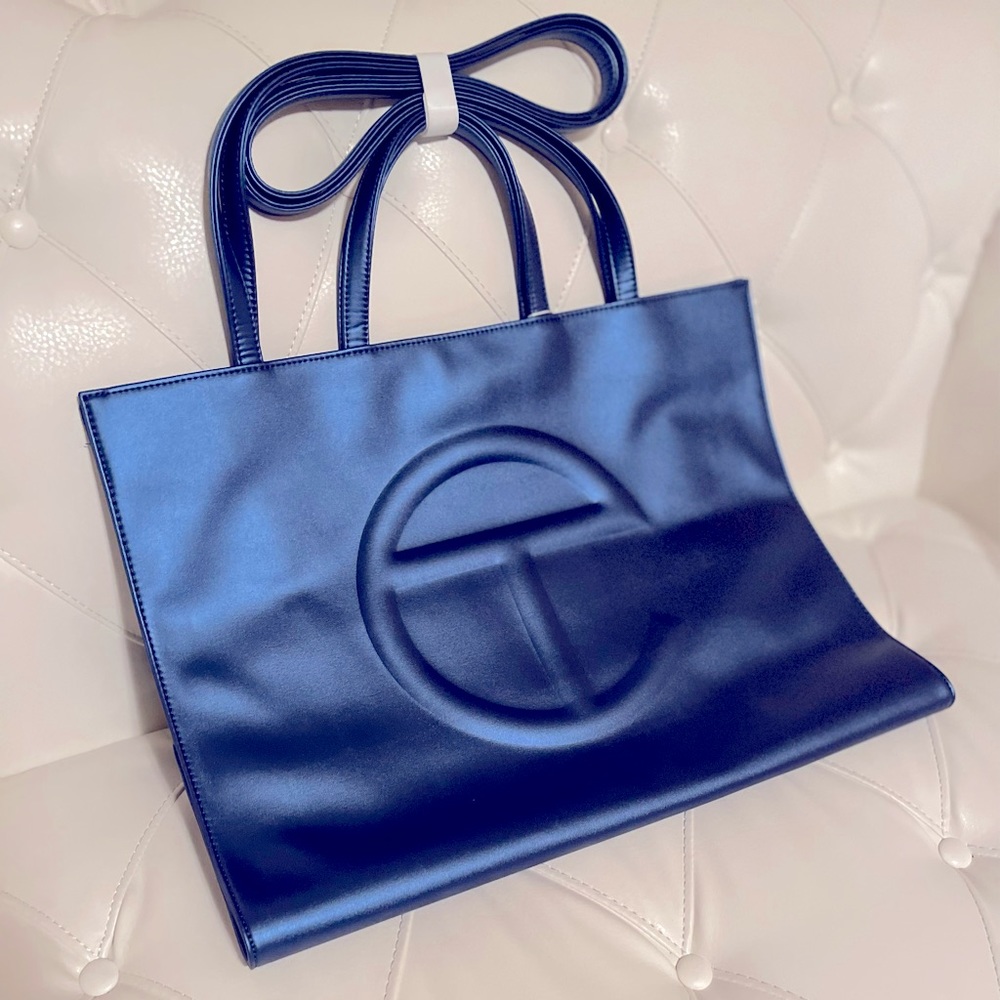 Large Cobalt Blue Telfar Bag